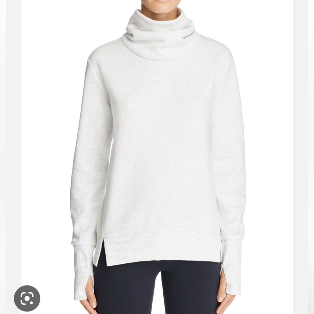 NWOT Alo Haze funnel neck sweatshirt